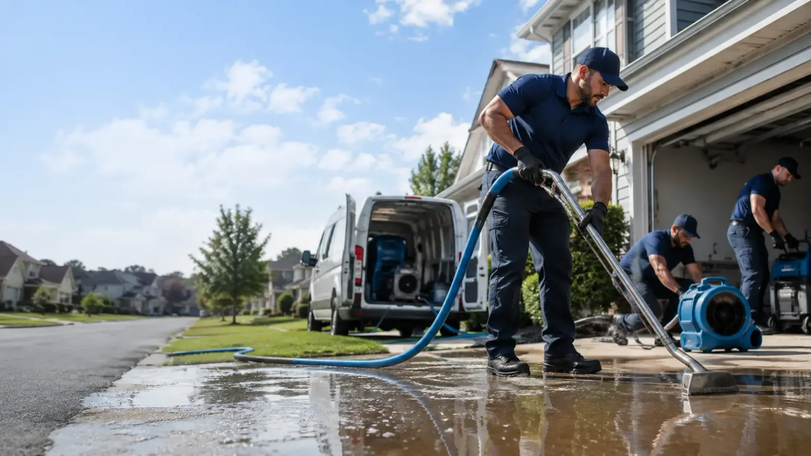 Flood Damage Restoration in Southington, OH
